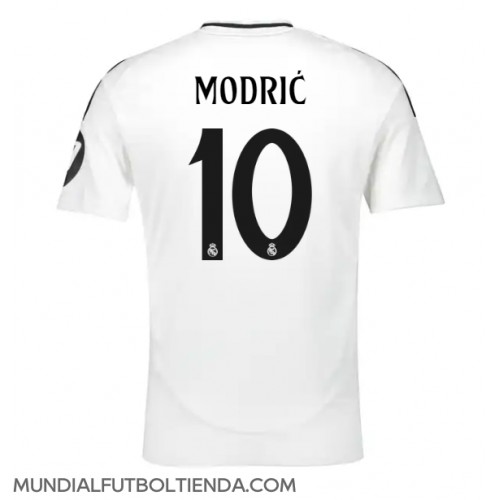 Camiseta Real Madrid Luka Modric #10 Primera Equipación Replica 2024-25 mangas cortas